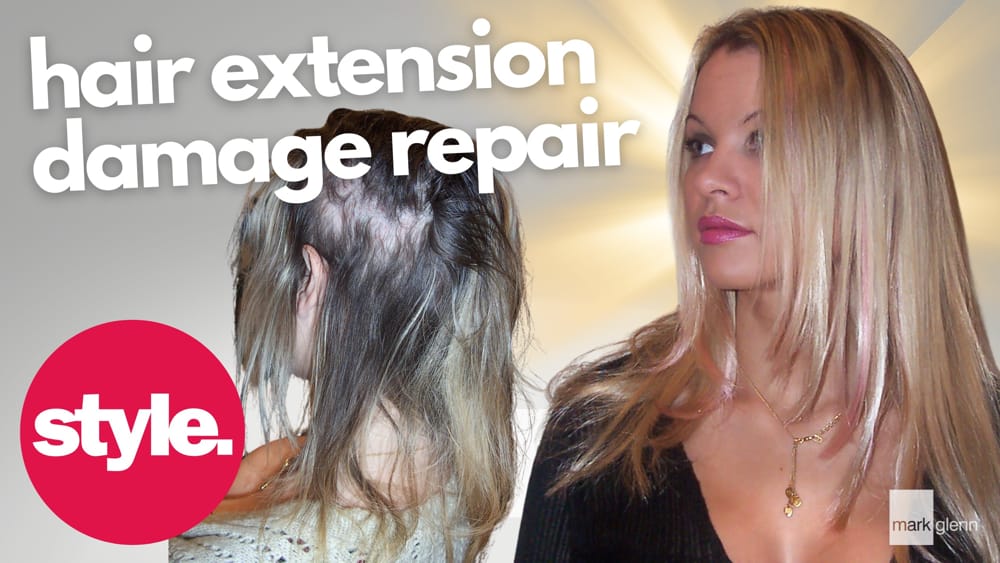 Hair Extension Damage Repair on USA's Style Network TV
