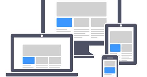 Picture of a responsive design