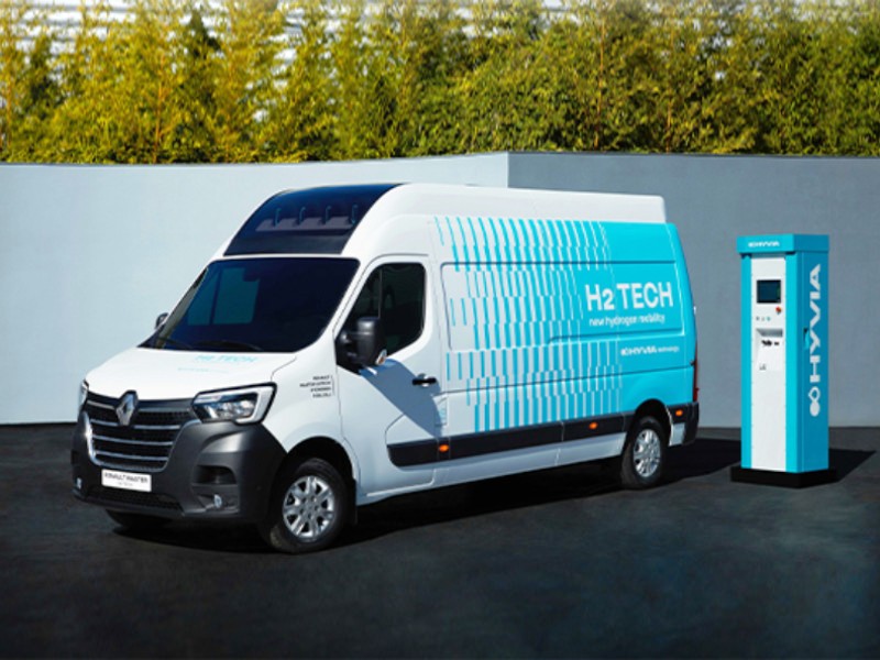 HYVIA unveils Renault Master Van H2-TECH prototype and its Hydrogen Refuelling Station prototype 