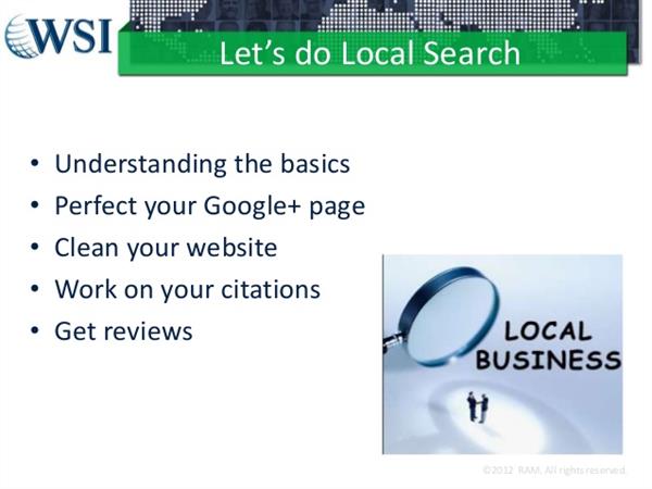 local search marketing optimization