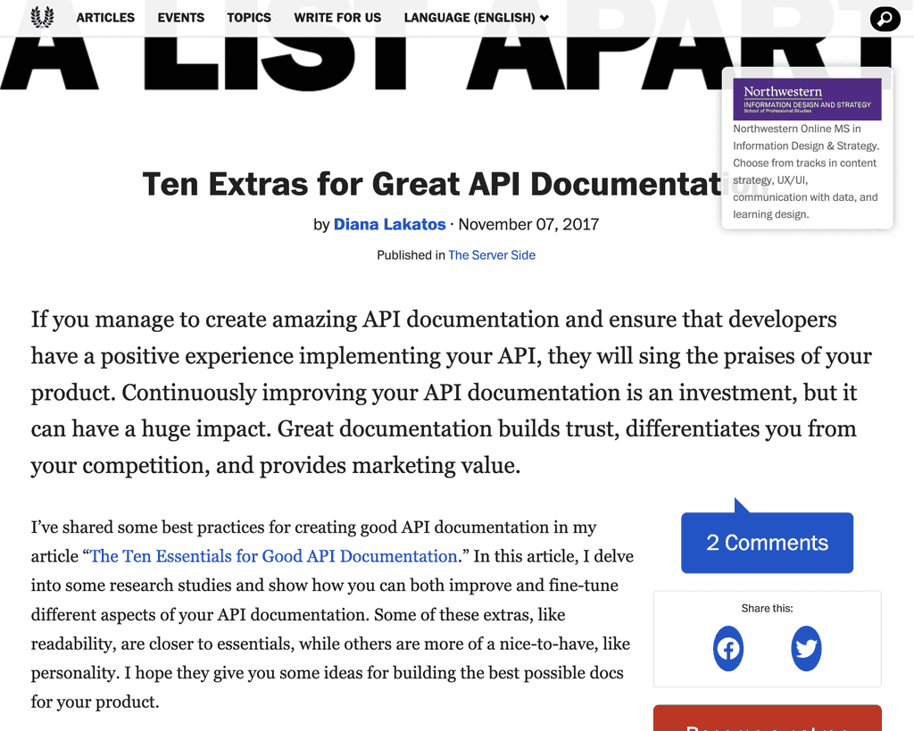 The article on alistapart.com