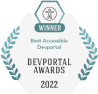 Best Accessible DevPortal - DevPortal Awards 2022