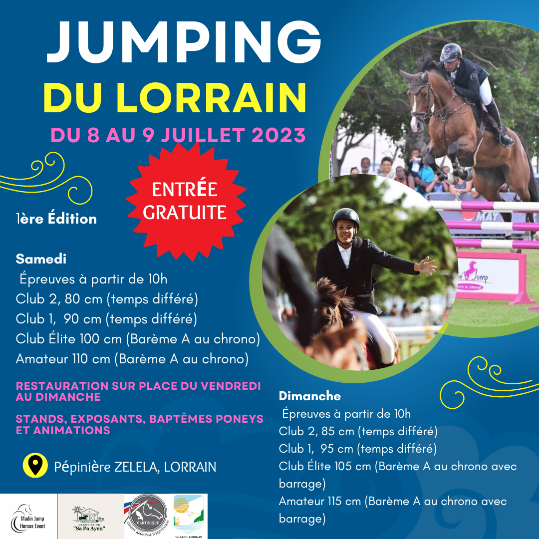 Jumping du Lorrain du 8 au 9 juillet 2023