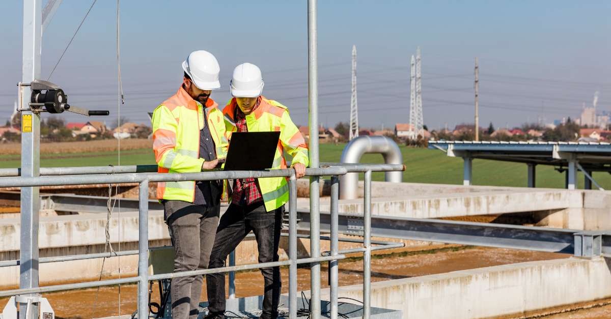 water engineers on site - water industry recruitment