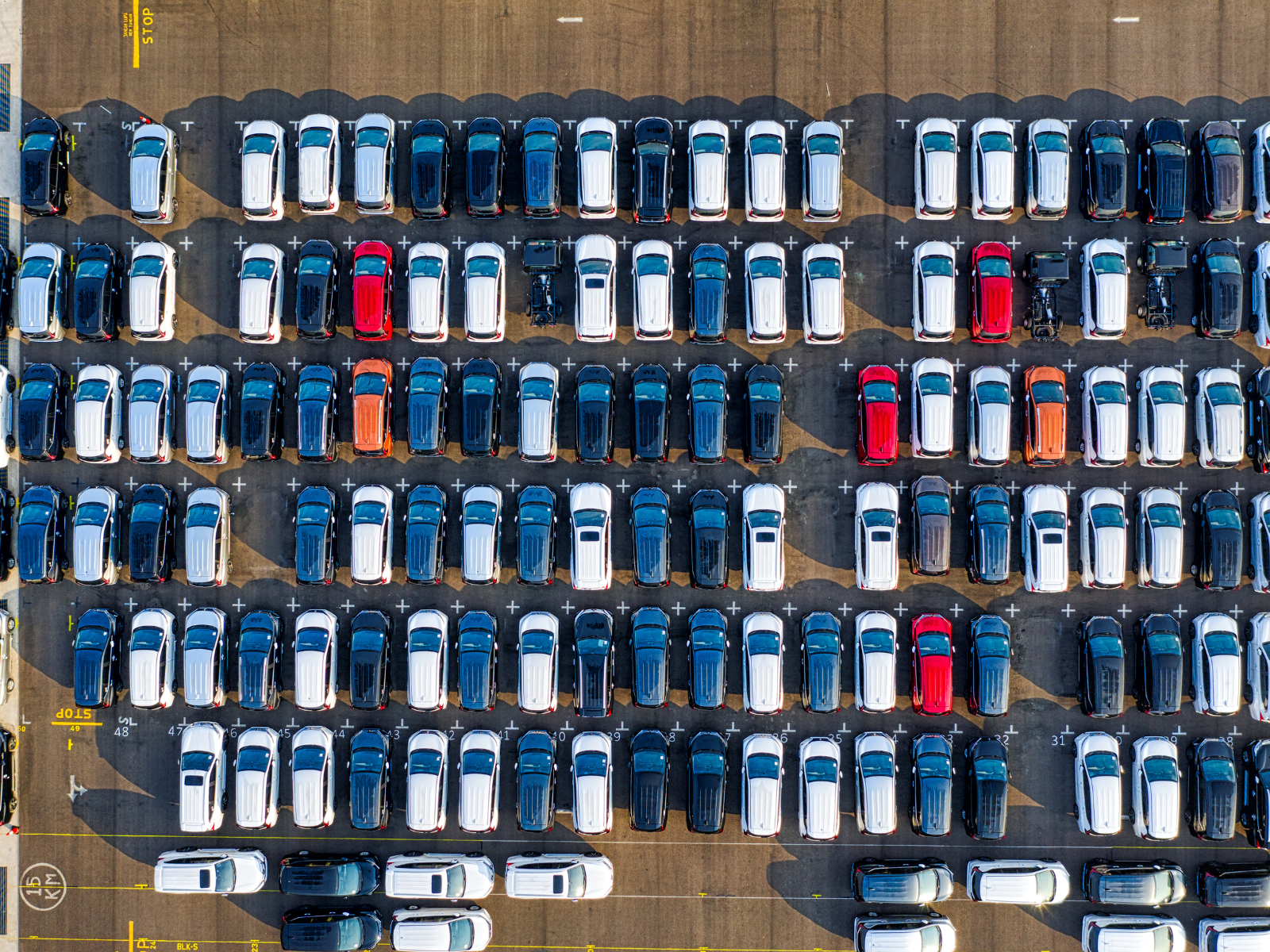 Image of cars parked up for SMMT case study
