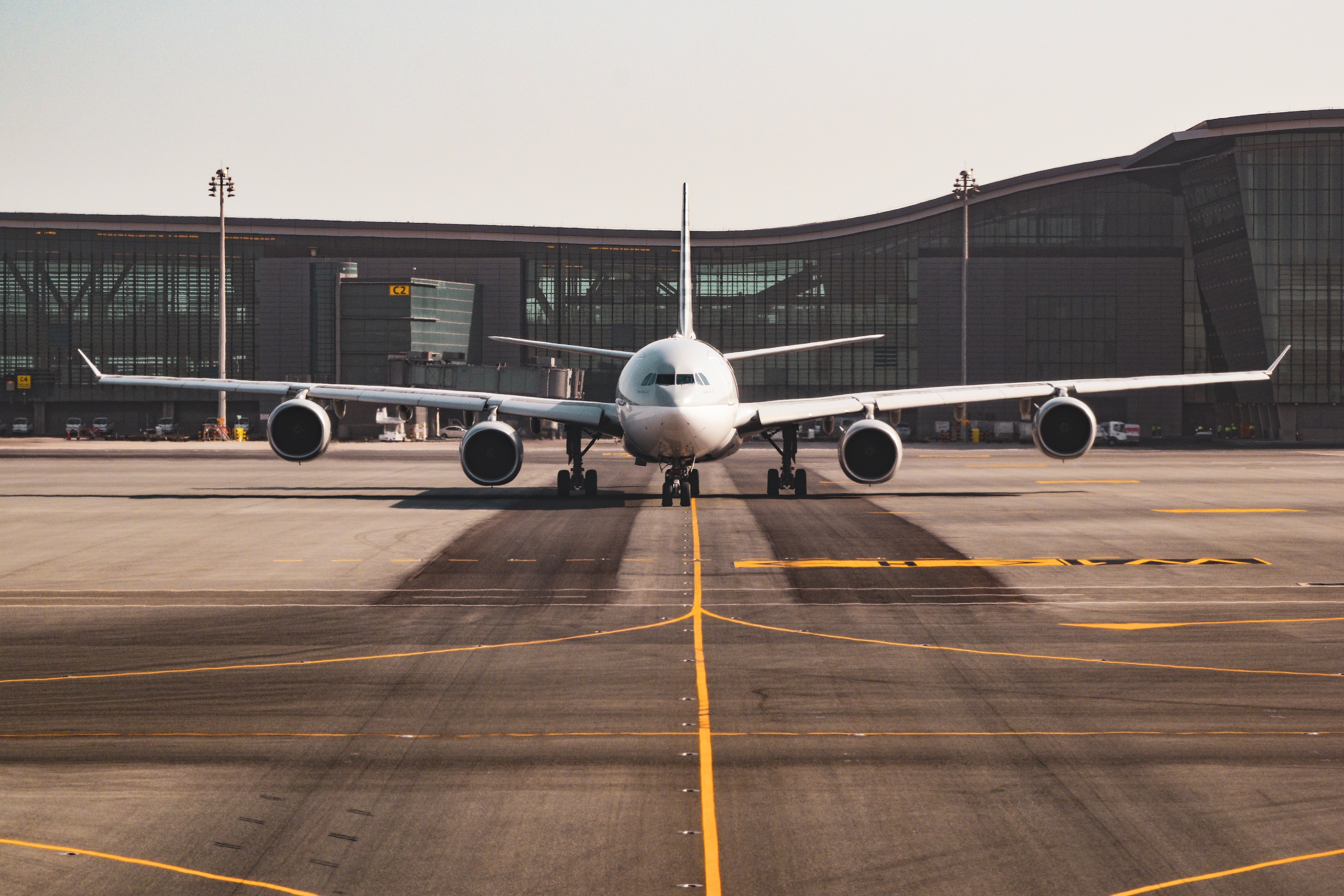 Aircraft at airport
