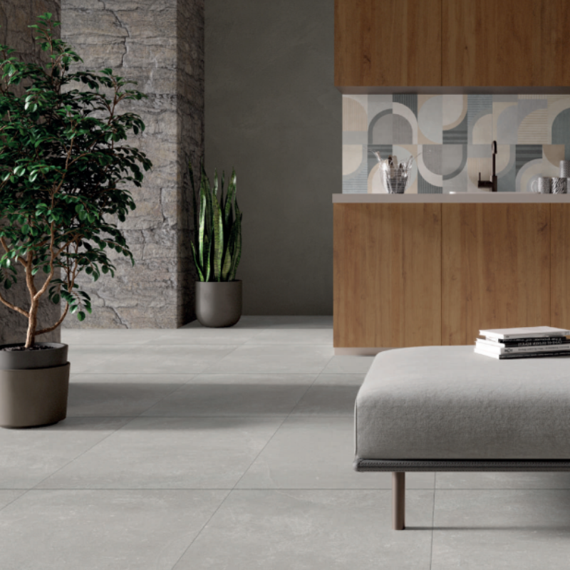 carrelage Quarry gris OMSTONE Caraïbes Martinique