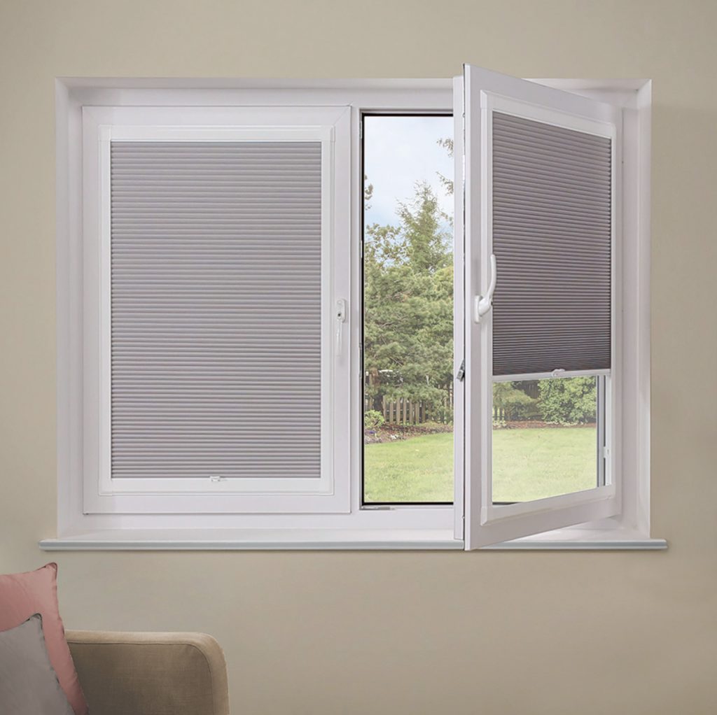 Perfect fit cellular blinds on inward opening windows
