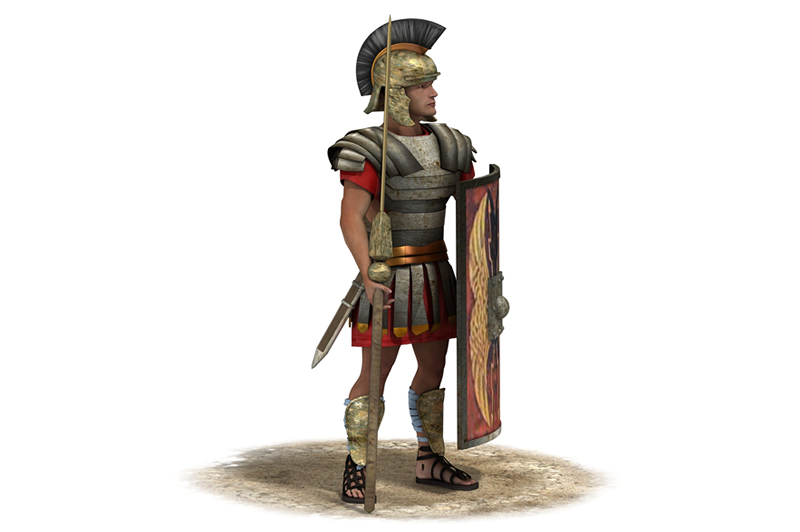 Roman soldier remains