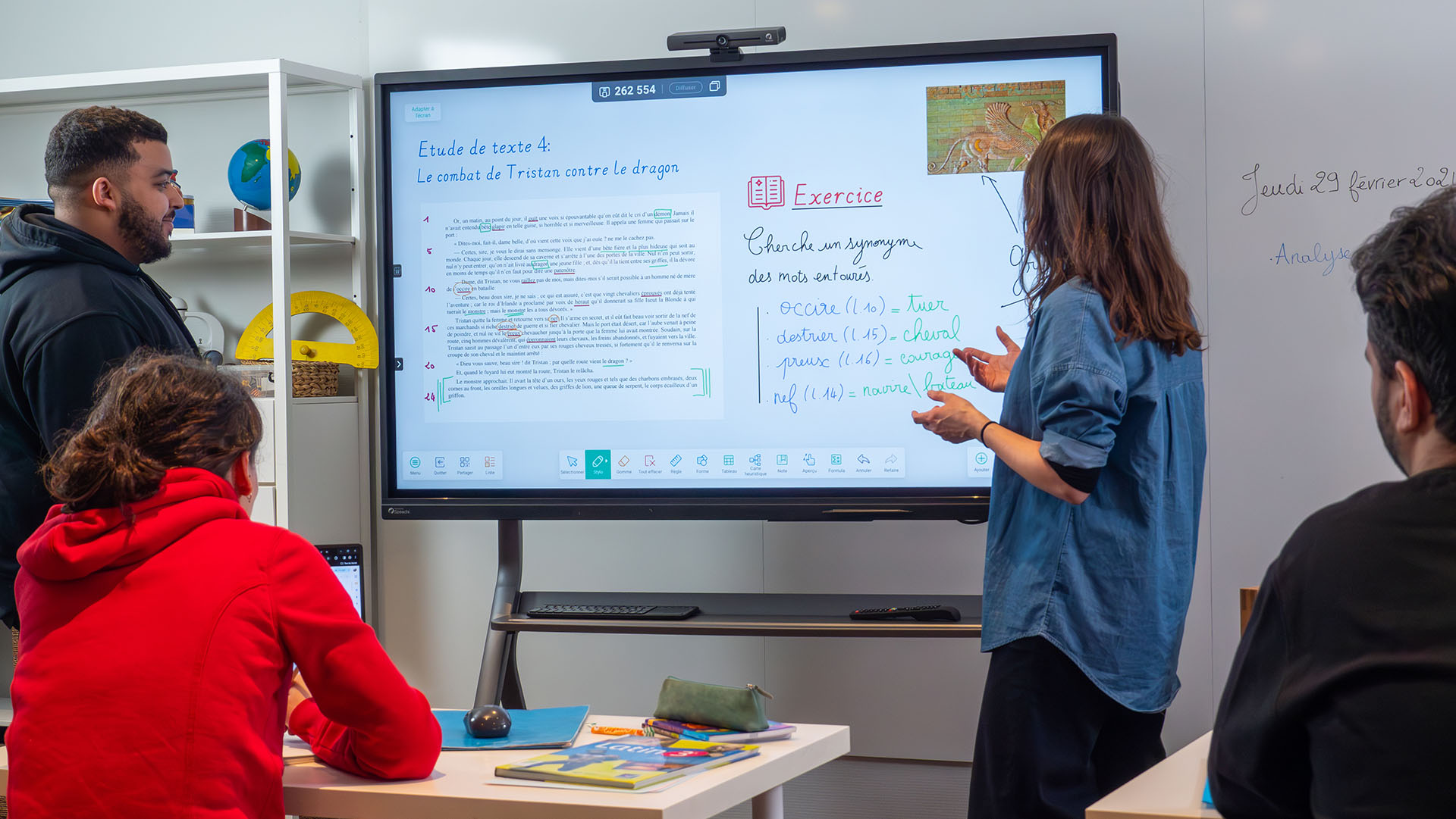 Écran interactif Speechi en Martinique