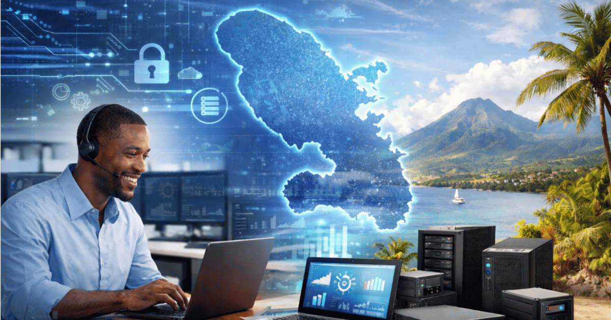 Infrastructure informatique et services IT pour entreprises en Martinique