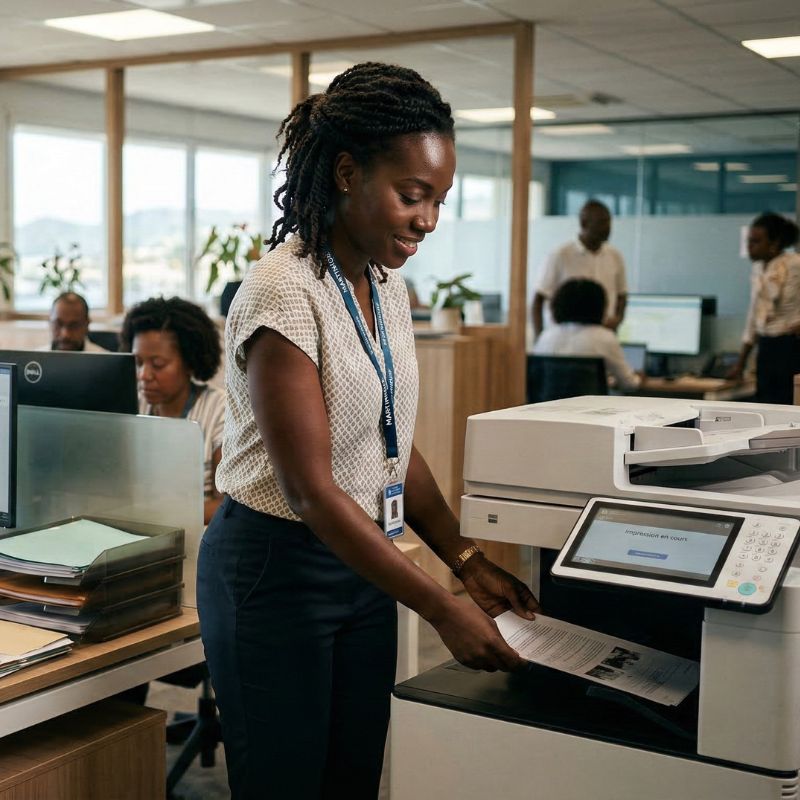 Impression et solutions bureautiques en Martinique