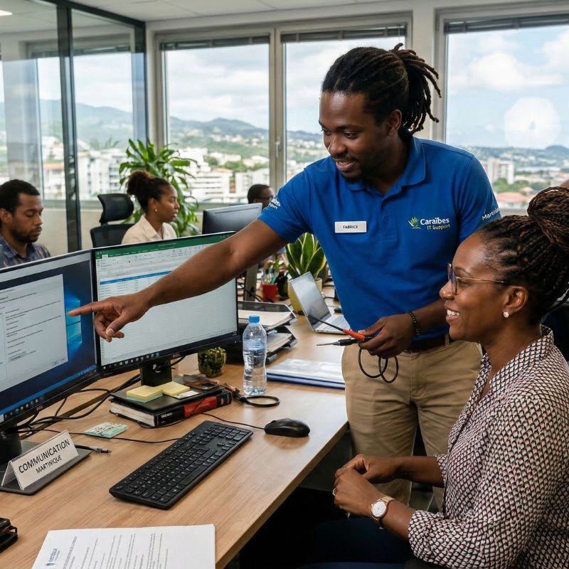 Maintenance et services informatiques en Martinique