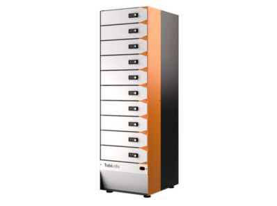 Armoire de rangement sécurisée pour matériel informatique scolaire en Martinique