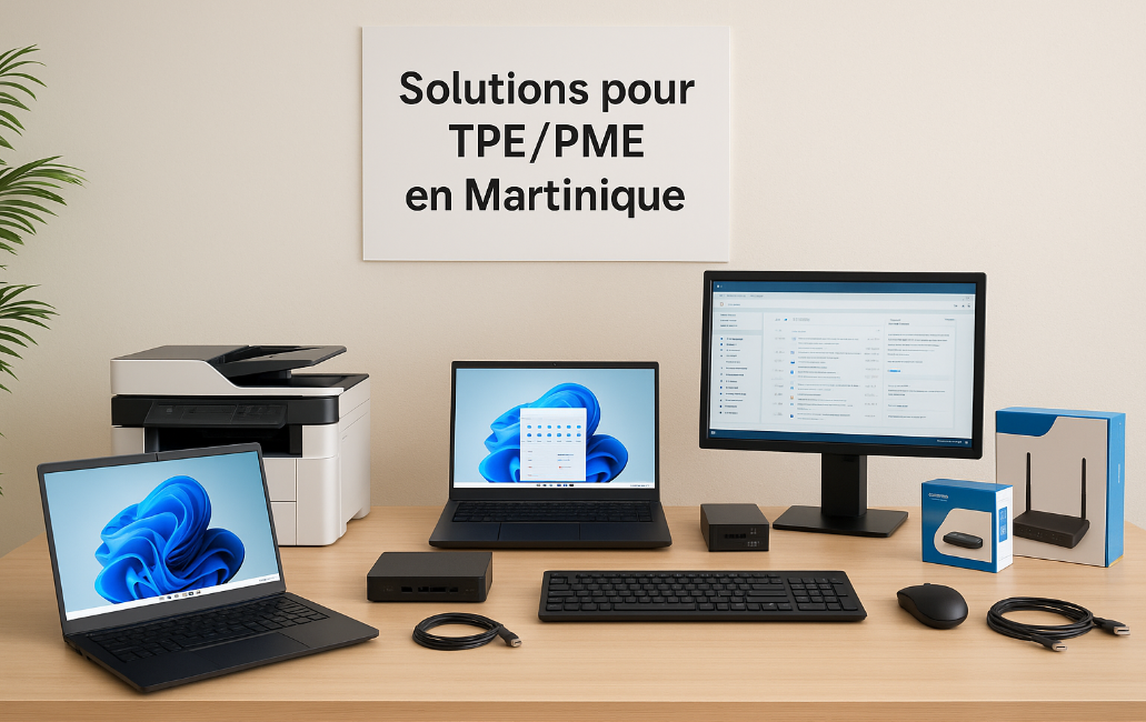 Solutions informatiques pour TPE et PME en Martinique